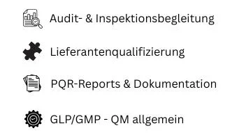 Beratungsleistungen Audits und Inspektionen QCS Schrewe